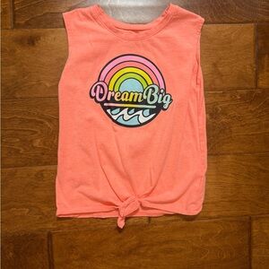 Like New Size 4T Garanimals Dream Big Tank Top - Coral